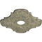 Ekena Millwork Peralta Ceiling Medallion (Canopies up to 4 5/8"), 17 3/4"OD x 3 1/8"ID x 1"P, Castle Stone Crackle CM17PECSC - alternate 4